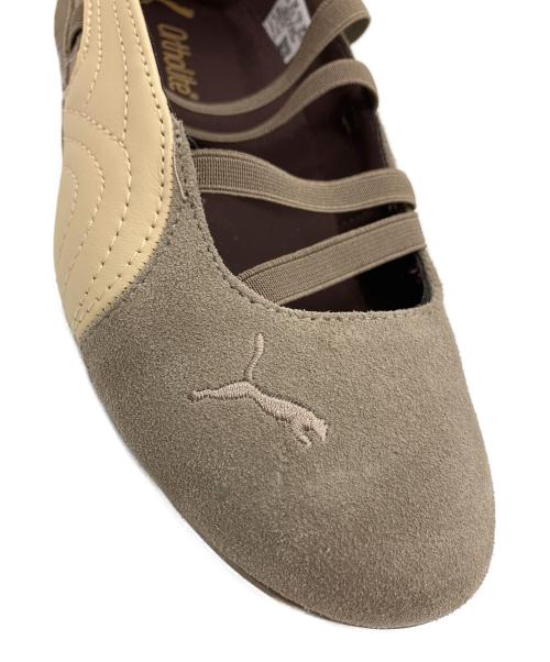PUMA（プーマ）PUMA (プーマ) BEAUTY&YOUTH (ビューティーアンドユース) SPEEDCAT コンビ バレエ スニーカー グレー サイズ:23.5の古着・服飾アイテム