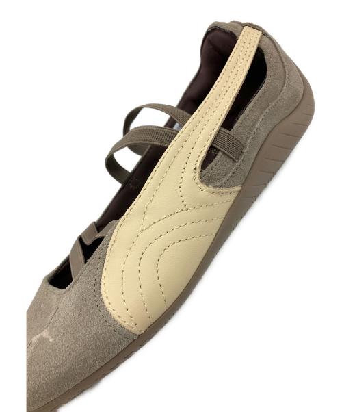 PUMA（プーマ）PUMA (プーマ) BEAUTY&YOUTH (ビューティーアンドユース) SPEEDCAT コンビ バレエ スニーカー グレー サイズ:23.5の古着・服飾アイテム