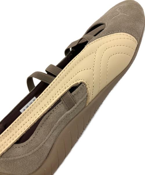 PUMA（プーマ）PUMA (プーマ) BEAUTY&YOUTH (ビューティーアンドユース) SPEEDCAT コンビ バレエ スニーカー グレー サイズ:23.5の古着・服飾アイテム