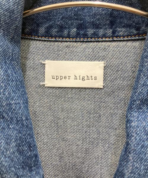 upper hights（アッパーハイツ）upper hights (アッパーハイツ) conte (コンテ) デニムジャケット インディゴ サイズ:SIZE Fの古着・服飾アイテム