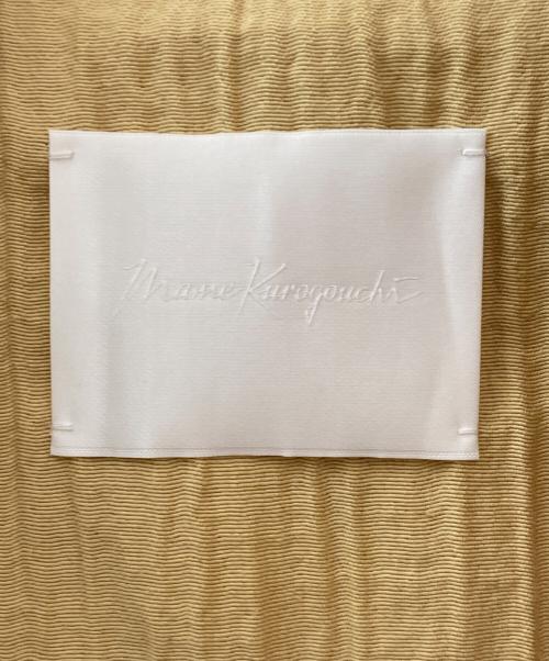 Mame Kurogouchi（マメクロゴウチ）Mame Kurogouchi (マメクロゴウチ) Grain Finish Flap Front Jacket ベージュ サイズ:2の古着・服飾アイテム