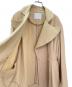 中古・古着 Mame Kurogouchi (マメクロゴウチ) Grain Finish Flap Front Jacket ベージュ サイズ:2：30000円