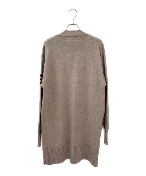 Maison Margiela 4（メゾンマルジェラ 4）Maison Margiela 4 (メゾンマルジェラ 4) REPLICA (レプリカ) 2015 レプリカカレッジセーター グレージュ サイズ:Lの古着・服飾アイテム