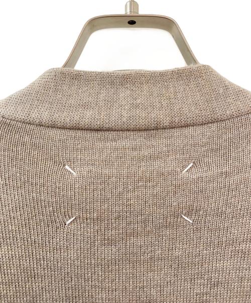 Maison Margiela 4（メゾンマルジェラ 4）Maison Margiela 4 (メゾンマルジェラ 4) REPLICA (レプリカ) 2015 レプリカカレッジセーター グレージュ サイズ:Lの古着・服飾アイテム