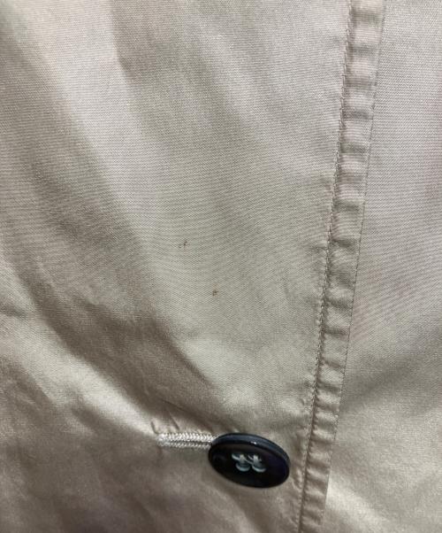 JIL SANDER（ジルサンダー）JIL SANDER (ジルサンダー) シルクステンカラーコート ベージュ サイズ:34の古着・服飾アイテム
