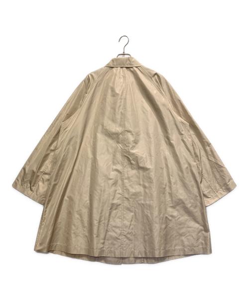 JIL SANDER（ジルサンダー）JIL SANDER (ジルサンダー) シルクステンカラーコート ベージュ サイズ:34の古着・服飾アイテム