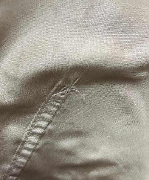 JIL SANDER（ジルサンダー）JIL SANDER (ジルサンダー) シルクステンカラーコート ベージュ サイズ:34の古着・服飾アイテム
