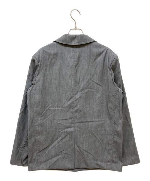 anuke（アンヌーク）anuke (アンヌーク) Twill Over Jacket グレー サイズ:36の古着・服飾アイテム