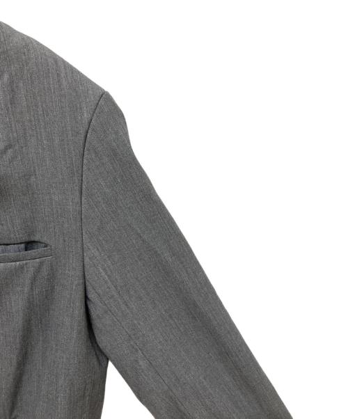 anuke（アンヌーク）anuke (アンヌーク) Twill Over Jacket グレー サイズ:36の古着・服飾アイテム
