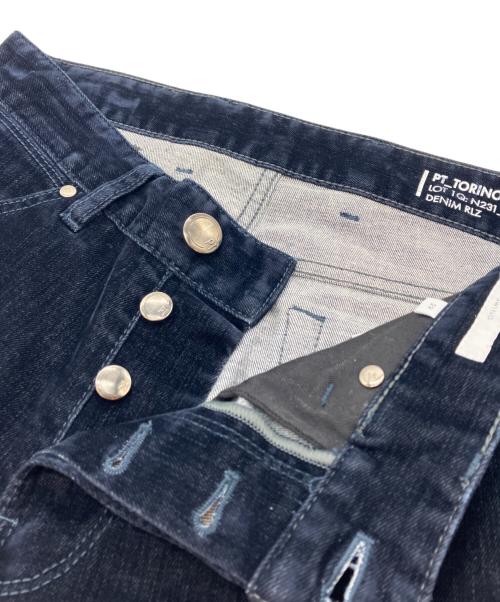 PT TORINO（ピーティートリノ）PT TORINO (ピーティートリノ) SWING デニムパンツ ネイビー サイズ:SIZE 73.5cmの古着・服飾アイテム