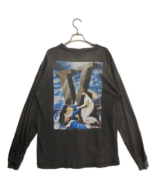 SAINT MICHAEL（セントマイケル）SAINT MICHAEL (セントマイケル) VLONE (ヴィーロン) VL LS TEE MARIA ブラック サイズ:Lの古着・服飾アイテム
