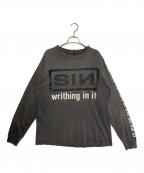 SAINT MICHAELセントマイケル）の古着「SIN LS TEE」｜ブラック