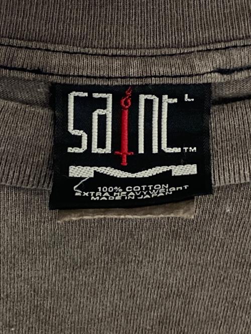 SAINT MICHAEL（セントマイケル）SAINT MICHAEL (セントマイケル) LS TEE SHEEP GORILLA ブラック サイズ:Lの古着・服飾アイテム