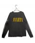 SAINT MICHAEL (セントマイケル) KMR-LS TEE ブラック サイズ:L：20000円