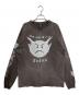 SAINT MICHAEL（セントマイケル）の古着「LS TEE SATAN」｜チャコールグレー