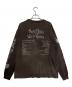 SAINT MICHAEL (セントマイケル) LS TEE SATAN チャコールグレー サイズ:L：25000円