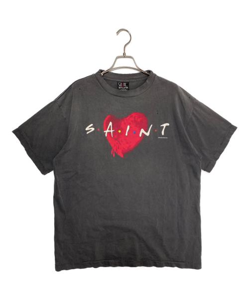 SAINT MICHAEL（セントマイケル）SAINT MICHAEL (セントマイケル) SS TEE/ HEART チャコールグレー サイズ:Lの古着・服飾アイテム