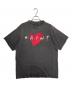 SAINT MICHAEL（セントマイケル）の古着「SS TEE/ HEART」｜チャコールグレー