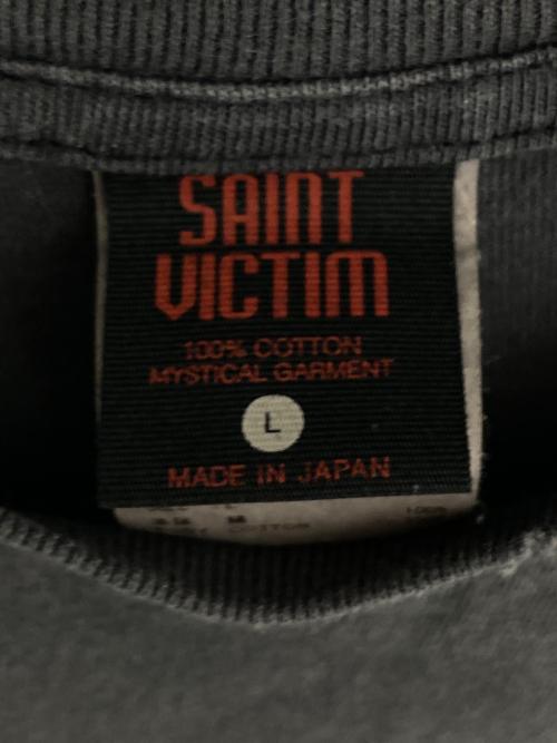 SAINT MICHAEL（セントマイケル）SAINT MICHAEL (セントマイケル) EVANGELION (エヴァンゲリオン) EV SS TEE NEON GNSIS チャコールグレー サイズ:Lの古着・服飾アイテム