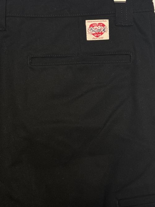 SAINT MICHAEL（セントマイケル）SAINT MICHAEL (セントマイケル) WIDE PANTS ブラック サイズ:Mの古着・服飾アイテム