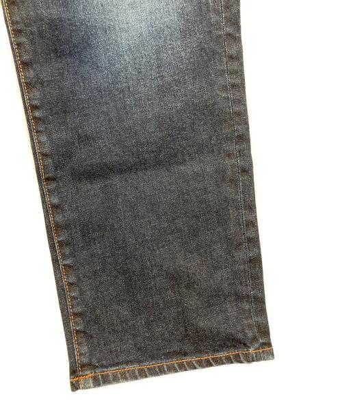 uniform experiment（ユニフォームエクスペリメント）uniform experiment (ユニフォームエクスペリメント) COLOR REPAIR DAMAGED DENIM インディゴ サイズ:2の古着・服飾アイテム