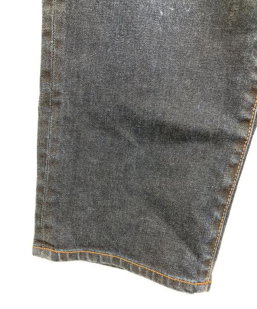 uniform experiment（ユニフォームエクスペリメント）uniform experiment (ユニフォームエクスペリメント) COLOR REPAIR DAMAGED DENIM インディゴ サイズ:2の古着・服飾アイテム
