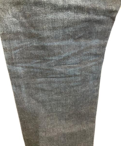 uniform experiment（ユニフォームエクスペリメント）uniform experiment (ユニフォームエクスペリメント) COLOR REPAIR DAMAGED DENIM インディゴ サイズ:2の古着・服飾アイテム