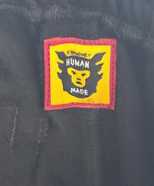 HUMAN MADE（ヒューマンメイド）HUMAN MADE (ヒューマンメイド) TRACK PANTS ブラック サイズ:Mの古着・服飾アイテム