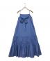 HER LIP TO (ハーリップトゥ) Back Ribbon Cami Long Dress ブルー サイズ:SIZE S：5000円
