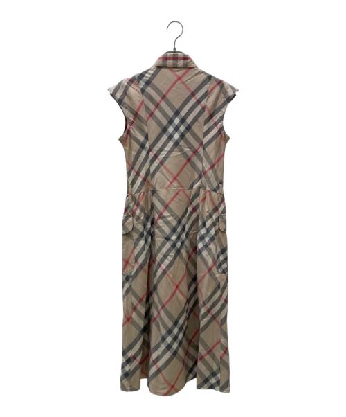 BURBERRY LONDON（バーバリーロンドン）BURBERRY LONDON (バーバリーロンドン) シャツワンピース ベージュ サイズ:38の古着・服飾アイテム