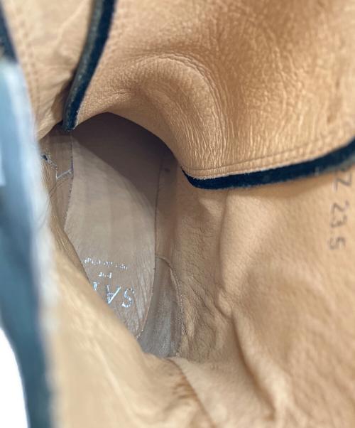SAYA（サヤ）SAYA (サヤ) レースアップショートブーツ ブラック サイズ:23.5cmの古着・服飾アイテム
