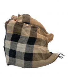 BURBERRY（バーバリー）の古着「ウールシルクスカーフ」｜ブラウン