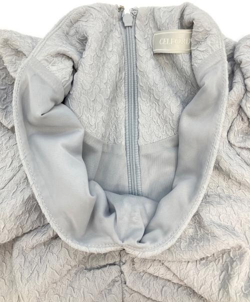 CELFORD（セルフォード）CELFORD (セルフォード) ストレッチマーメイドワンピース グレー サイズ:36の古着・服飾アイテム