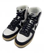 NIKEナイキ）の古着「ハイカットスニーカー　Terminator High」｜ホワイト×ブラック