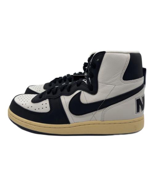 NIKE（ナイキ）NIKE (ナイキ) ハイカットスニーカー　Terminator High ホワイト×ブラック サイズ:US8.5（26.5） 未使用品の古着・服飾アイテム