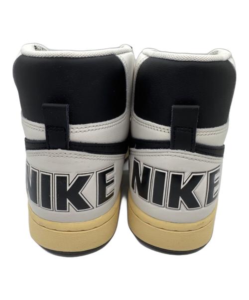 NIKE（ナイキ）NIKE (ナイキ) ハイカットスニーカー　Terminator High ホワイト×ブラック サイズ:US8.5（26.5） 未使用品の古着・服飾アイテム