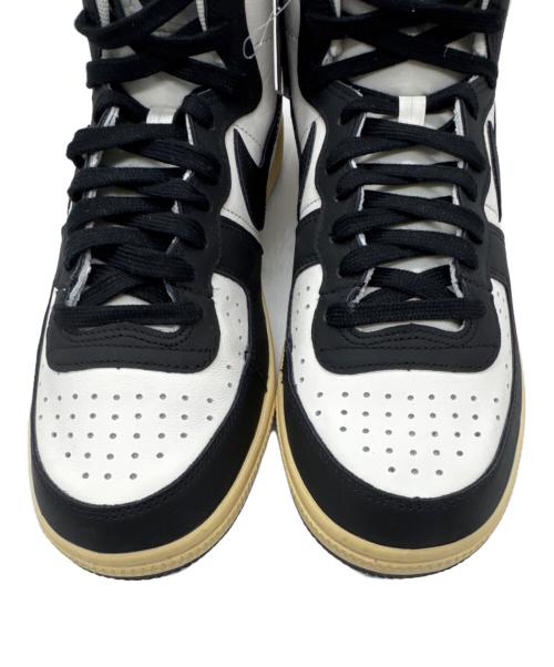NIKE（ナイキ）NIKE (ナイキ) ハイカットスニーカー　Terminator High ホワイト×ブラック サイズ:US8.5（26.5） 未使用品の古着・服飾アイテム