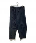 HUIS.ハウス）の古着「やわらかシーチングコットンバルーンパンツ　遠州織物　506L-0226-09BLK」｜ブラック