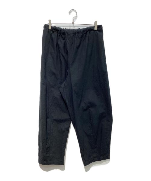 HUIS.（ハウス）HUIS. (ハウス) やわらかシーチングコットンバルーンパンツ　遠州織物　506L-0226-09BLK ブラック サイズ:Freeの古着・服飾アイテム