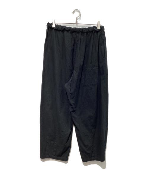 HUIS.（ハウス）HUIS. (ハウス) やわらかシーチングコットンバルーンパンツ　遠州織物　506L-0226-09BLK ブラック サイズ:Freeの古着・服飾アイテム