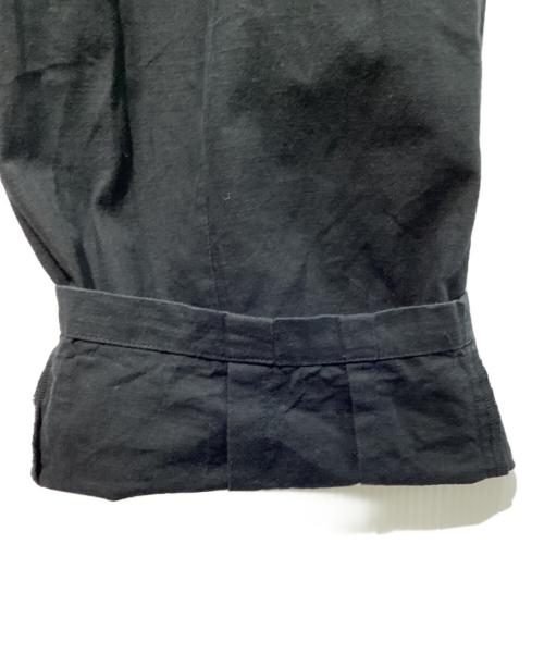 HUIS.（ハウス）HUIS. (ハウス) やわらかシーチングコットンバルーンパンツ　遠州織物　506L-0226-09BLK ブラック サイズ:Freeの古着・服飾アイテム
