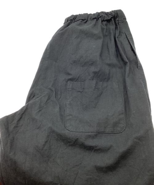 HUIS.（ハウス）HUIS. (ハウス) やわらかシーチングコットンバルーンパンツ　遠州織物　506L-0226-09BLK ブラック サイズ:Freeの古着・服飾アイテム