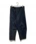HUIS.（ハウス）の古着「やわらかシーチングコットンバルーンパンツ　遠州織物　506L-0226-09BLK」｜ブラック
