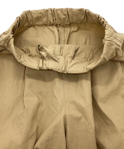 HUIS.（ハウス）HUIS. (ハウス) コットンブロードバルーンパンツ ベージュ サイズ:Freeの古着・服飾アイテム