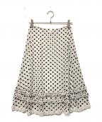 Her Prahaハープラハ）の古着「Lingerie skirt」｜ホワイト