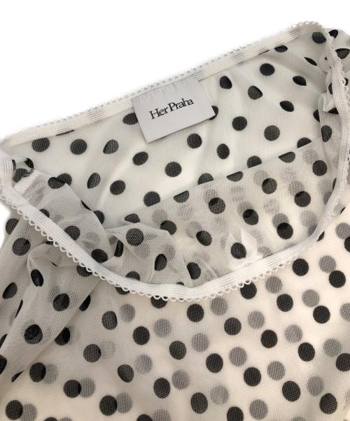 Her Praha（ハープラハ）Her Praha (ハープラハ) Lingerie skirt ホワイト サイズ:Freeの古着・服飾アイテム