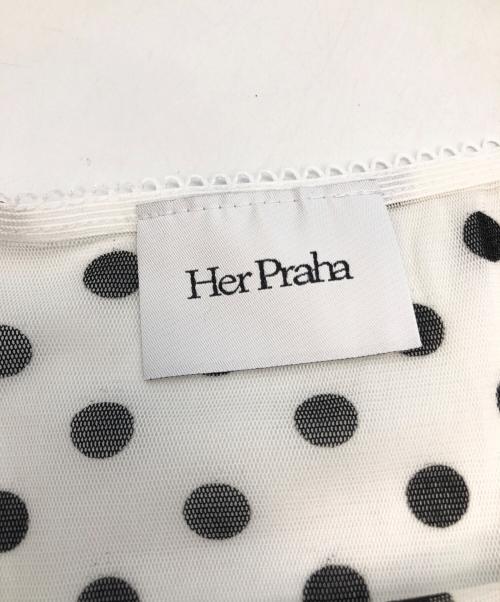 Her Praha（ハープラハ）Her Praha (ハープラハ) Lingerie skirt ホワイト サイズ:Freeの古着・服飾アイテム