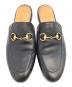 中古・古着 GUCCI (グッチ) ホーズビットミュール ブラック サイズ:SIZE 36 1/2：18000円