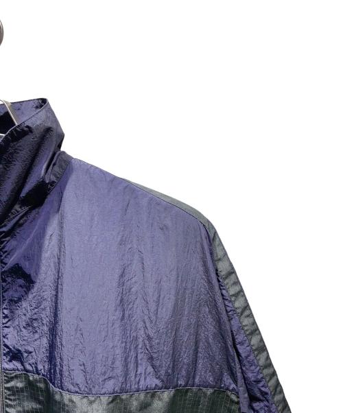 BALENCIAGA（バレンシアガ）BALENCIAGA (バレンシアガ) ロゴナイロンジャケット/528638 ネイビー サイズ:32の古着・服飾アイテム