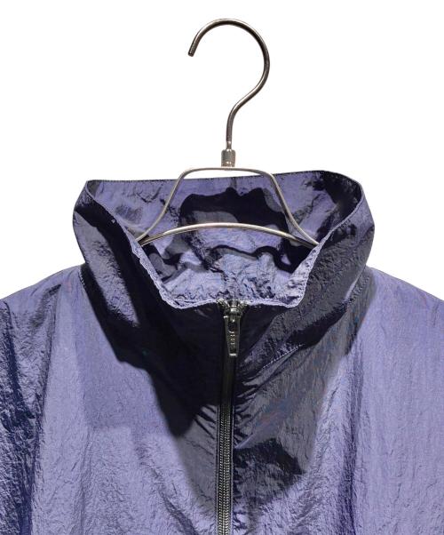 BALENCIAGA（バレンシアガ）BALENCIAGA (バレンシアガ) ロゴナイロンジャケット/528638 ネイビー サイズ:32の古着・服飾アイテム